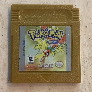 Pokemon Gold Version Nintendo Gameboy Color Game Boy Authentic 2000 Original